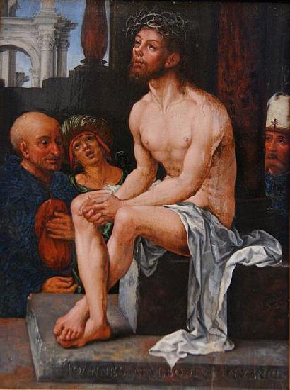 Jan Gossaert Mabuse Man of Sorrow. Norge oil painting art